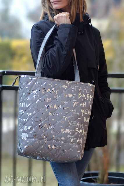 odblaskowa torba na ramię