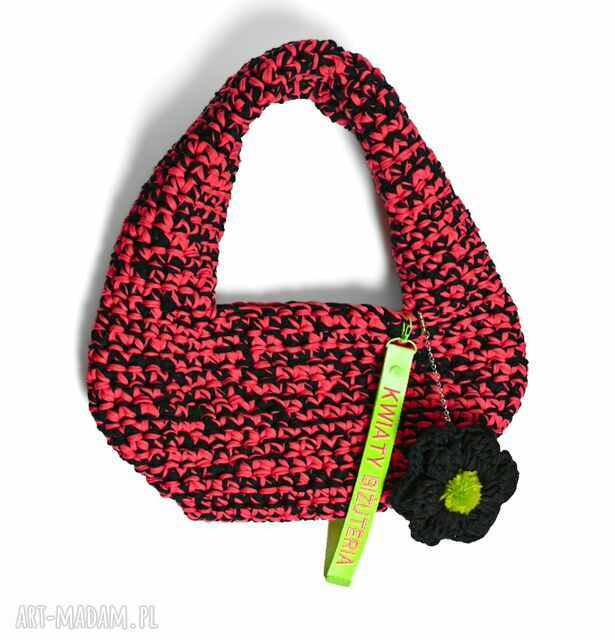 Tropica - kolorowa szydełkowa torba z recyklingu