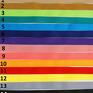 Farbotka na ramię: zestaw: colorful 170 etui 8 tasiemek - kobieca torebka elegancka