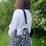 na ramię: Mała torba worek z weluru tapicerskiego Lastrico hobo