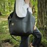 hairoo vegan lazy bag pocket to miejska oversize z dwoma duża torba z kieszeniami