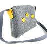 Small bag with yellow flowers - wiosna listonoszka