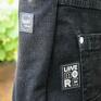 czarna jeansowa listonoszka na prezent dżinsowa torebka mini