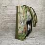 zielone torebka damska handmade shopper na ramię zamykana polski produkt szyte torba do pracy pakowna