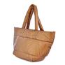 Vera bags trendy torebka damska pikowana, puchowa 006 brown torba