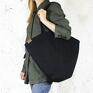 Shelly Bag to torba oryginalnym kształcie pojemna, codzienna, miejska. WYMIARY: szerokość na górze: 59 cm