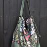 Torba XXL - botanika hobo print