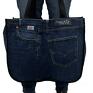 duża torba upcykling jeans levis 99 od majunto - shopperka