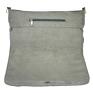 torebka duża listonoszka " grey velvet" torba na ramię