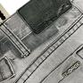 recykling jeans na ramię duża torba upcykling enorgie 110 od majunto