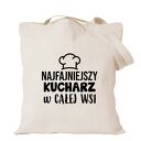Torba z nadrukiem dla kucharza i kucharki - prezent dla szefa kuchni