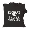 Torba z nadrukiem dla kucharza kucharki, prezent najlepsza, gotowanie, urodziny