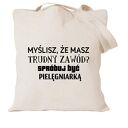 Torba z nadrukiem dla pielęgniarki - prezent najlepsza oddziałowa, położna