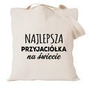 Torba bawełniana z nadrukiem dla przyjaciółki - Psiapsi BFF
