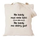 Torba z nadrukiem dla dziewczyny, prezent urodziny, walentynki, święta, na zakupy