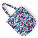 Torba na zakupy shopperka ekologiczna torba shopper zakupowa torba na ramię eko siatka motyle