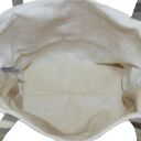 38-0002 Kremowa torebka na eko zakupy shopper bag SISKIN