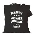 Torba z nadrukiem dla kucharza i kucharki - prezent "Najlepsza kucharka"