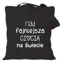 Torba z nadrukiem dla prezent, zakończenie roku, dzień edukacji