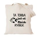 Torba z nadrukiem z nazwą dla przedszkolanki, prezent, zakończenie roku, dzień
