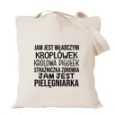 Torba z nadrukiem dla pielęgniarki - prezent najlepsza pielęgniarka, oddziałowa i położna