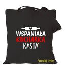 Torba z nadrukiem dla kucharki - wyjątkowy prezent dla kobiety z pasją do gotowania