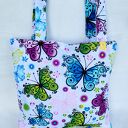 Ekologiczna torba na zakupy: motyle