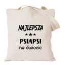Torba bawełniana z nadrukiem dla przyjaciółki - BFF i psiapsi
