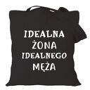 Torba z nadrukiem dla żony, żonki, prezent od męża, urodziny, święta, walentynki