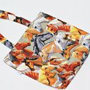 Torba na zakupy shopperka eko siatka torba zakupowa na ramię szoperka bawełniana konie koń konik