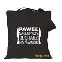 Torba z nadrukiem dla kucharza kucharki, prezent najlepsza, gotowanie, urodziny