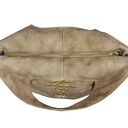 Torebka worek beżowy ćwieki strzałka