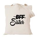 Torba z nadrukiem dla przyjaciółki, psiapsi, kumpeli, prezent, urodziny, BFF, best