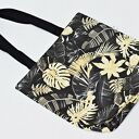 Torba na zakupy shopperka ekologiczna torba zakupowa na ramię eko siatka bawełniana liście monstera