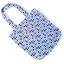 Torba na zakupy shopperka ekologiczna torba shopper zakupowa torba na ramię eko siatka domino