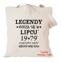 Torba z nadrukiem na urodziny, imieniny, rocznicę, święto, okolicznościowa, na okazję