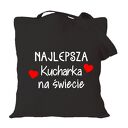 Torba z nadrukiem dla kucharza lub kucharki - najlepszy prezent na urodziny i do restauracji