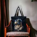 Torba zakupowa wodoodporna kot dżentelmen