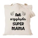 z nadrukiem mamy, prezent urodziny, dzień matki, święta, torby na zakupy dla mamusi