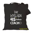 Torba z nadrukiem na urodziny, imieniny, rocznicę, święto, okolicznościowa, na okazję
