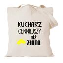 Torba z nadrukiem dla kucharza kucharki, prezent najlepsza, gotowanie, urodziny