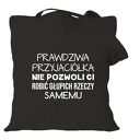 Torba z nadrukiem dla przyjaciółki, psiapsi, kumpeli, prezent, urodziny, BFF, best friends foreverW