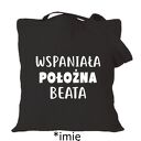 Torba z nadrukiem, prezent najlepsza pielęgniarka, oddziałowa, położna