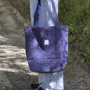 Torba shopper granatowa