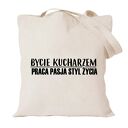 Torba bawełniana z nadrukiem dla kucharza - prezent, który zachwyca kucharkę i szefa kuchni