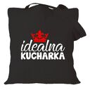 Torba z nadrukiem dla kucharza kucharki, prezent najlepsza, gotowanie, urodziny