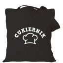 Torba bawełniana z nadrukiem dla kucharki - prezent na urodziny i święta