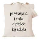 Torba z nadrukiem dla narzeczonej, przyszłej żony - na zakupy