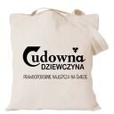 Torba z nadrukiem dla dziewczyny, prezent urodziny, walentynki, święta, na zakupy