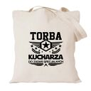 Torba z nadrukiem dla kucharki i kucharza - prezent „Najlepsza Kucharka”